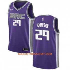 Maillot NBA Sacramento Kings JaKarr Sampson 29 Nike 2017-18 Violet Swingman - Homme